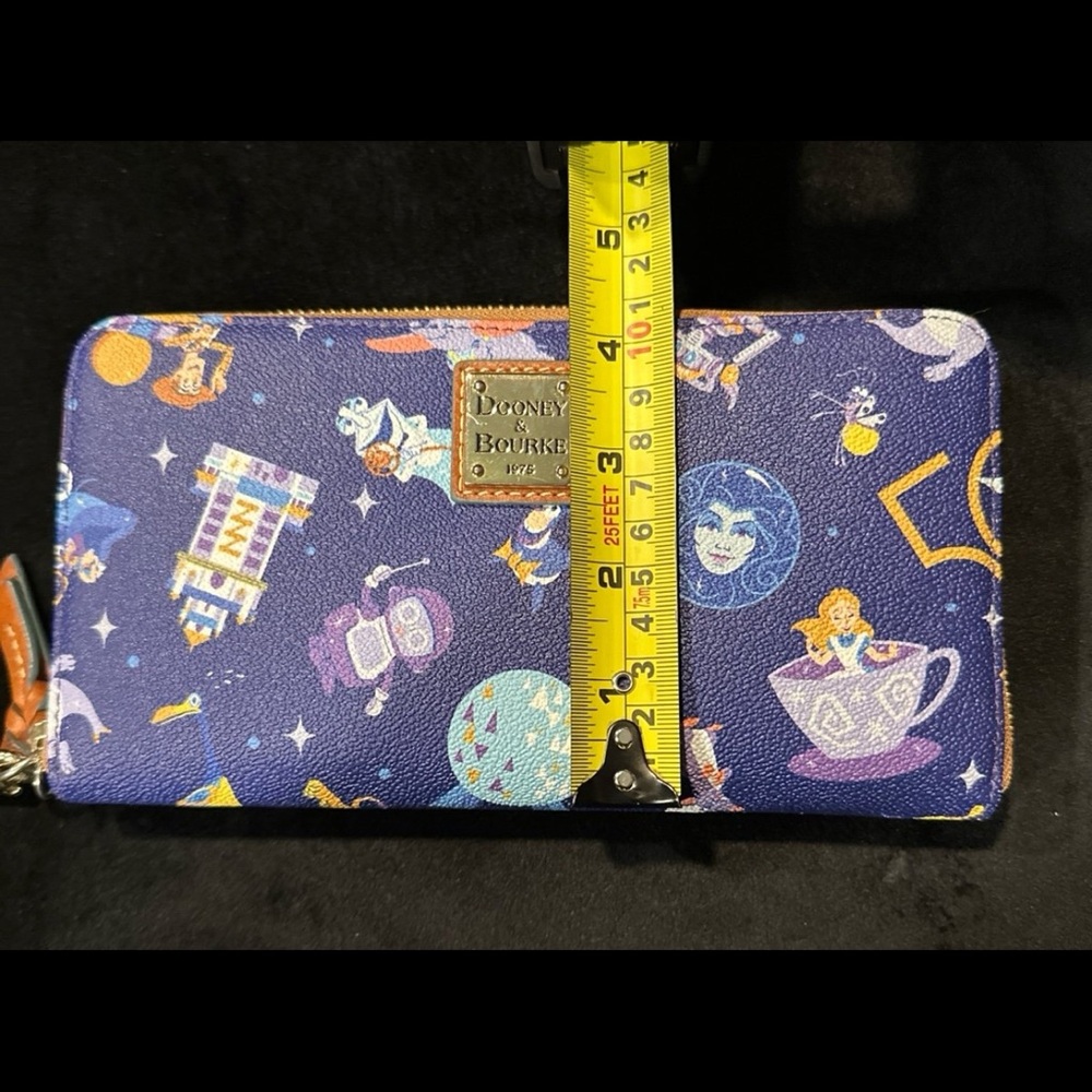 Walt Disney World 50th Anniversary Dooney & Bourke Wristlet Wallet - Picture 7 of 7